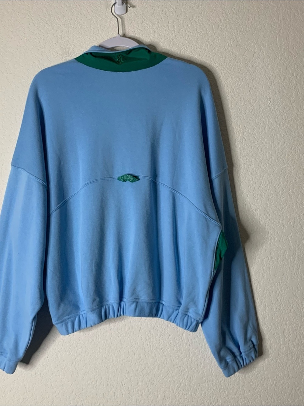 FP Movement Womens world tour sweatshirt in blue combo L - Picture 9 of 10